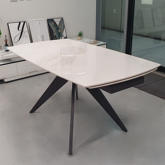 오드센 확장형 통세라믹 4인 6인 식탁 테이블(2000)