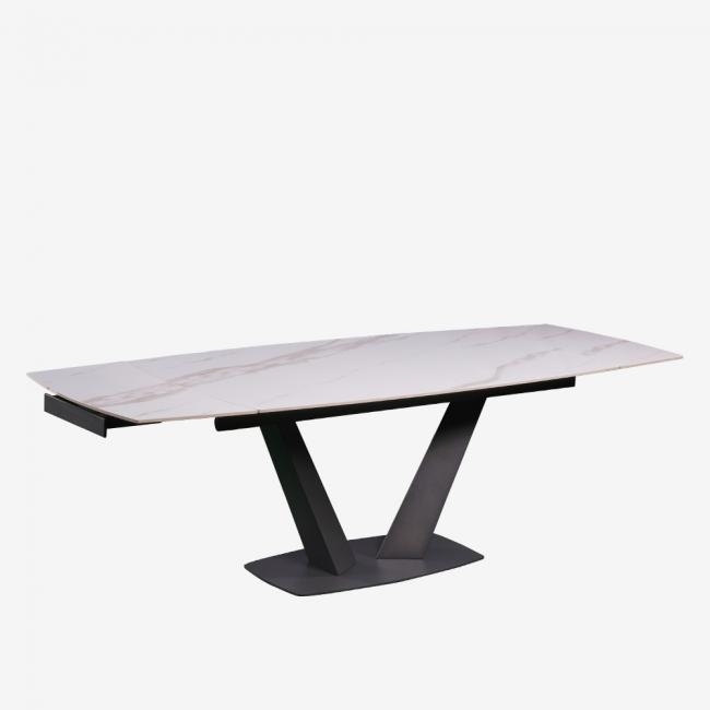 벨리지 확장형 통세라믹 6인 8인 식탁 테이블(2500)