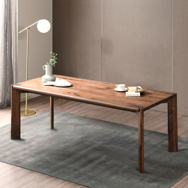 오니안 호두나무 월넛 원목 2000 8인 다이닝 식탁 테이블