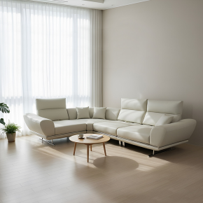 파루사 실리콘레더 스윙 5인용 코너형 소파