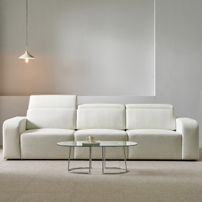 엘런스 아쿠아텍스 4인 모션 슬라이딩 무빙 리클라이너 소파