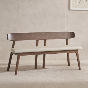 피어몬 애쉬 원목 양면 포세린 세라믹 6인 식탁세트(벤치1개+의자3개)