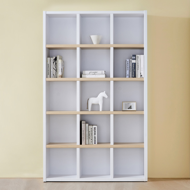 오스트 5단 1200 높은 책장 책꽂이 선반 거실 장식장