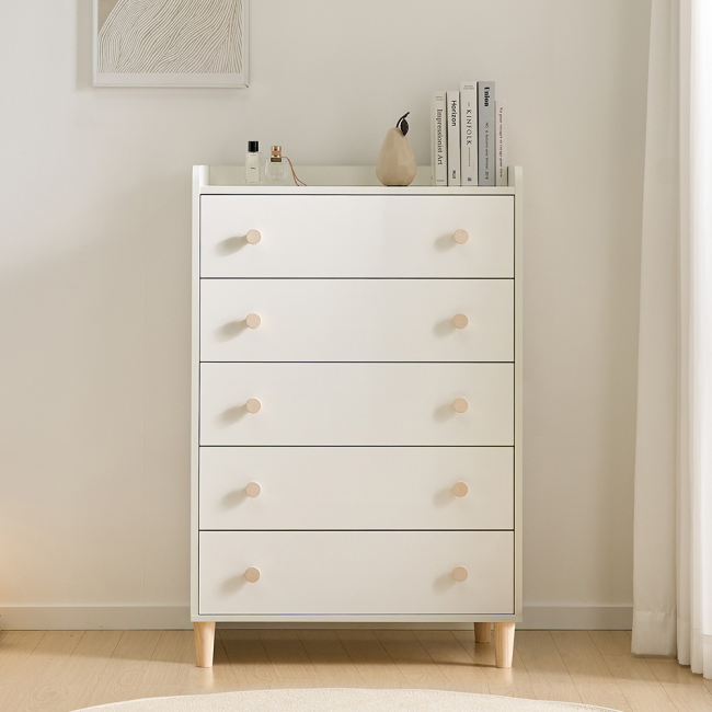 에킨슨 유아 아기 5단 서랍장(다리형) 베이비장