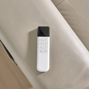 더스빌 하이브리드 레더 모션 슬라이딩 무빙 침대 4인 리클라이너 소파