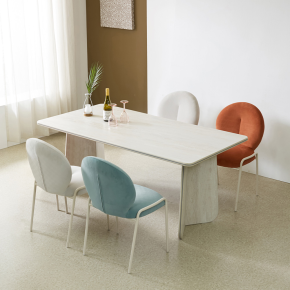 부에나 스톤 포세린 세라믹 1600 와이드 4인 식탁 테이블