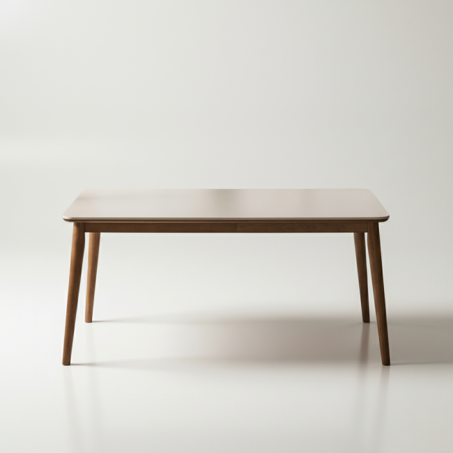 마르넬 포세린 세라믹 원목 와이드 1600 4인 식탁 테이블