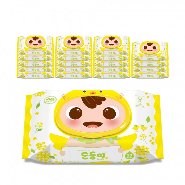 순둥이 봄 신학기 에디션 휴대 캡형 20매 20팩