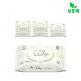 순둥이 데일리 휴대 캡형 20매 12팩