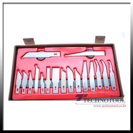 테크니툴[TECHNI-TOOL] Deluxe Knife Chest sets / 수공구,칼세트,나이프세트