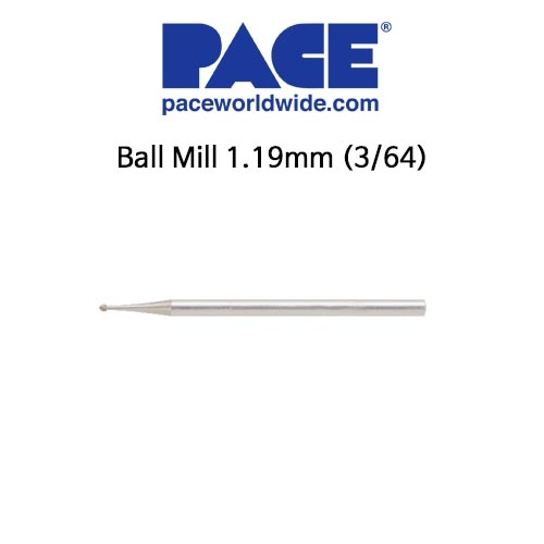 PACE 페이스 Ball Mill 1.19mm (3/64) 팁 (1112-0003-P10)