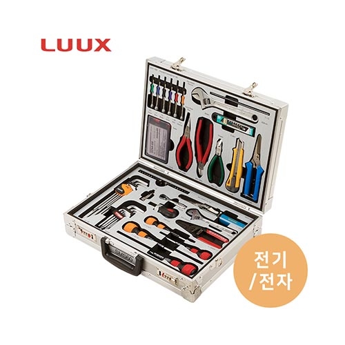 LUUX 룩스 SMS60 전기 전자 공구세트 공구가방세트 가방형 전기공구 전자공구 64pcs