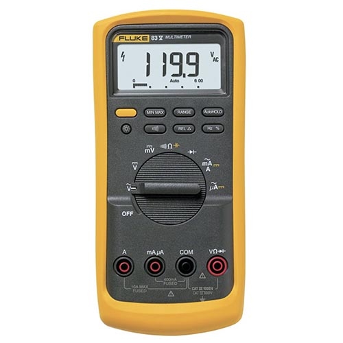 Fluke 83V 플루크 산업용 멀티미터 전류 전압 테스터기