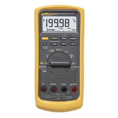 Fluke 87V 플루크 디지털 멀티미터 전류 전압 테스터기