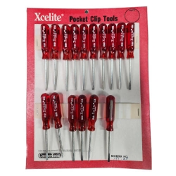 엑셀라이트 Xcelite R181 포켓클립 정밀 일자 드라이버 1/8인치
