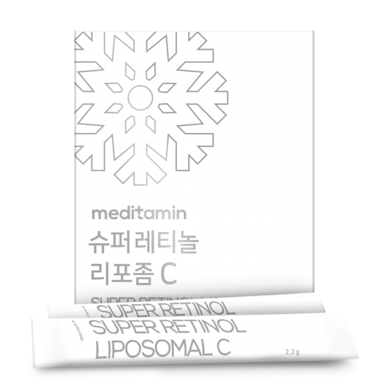 메디타민슈퍼레티놀 리포좀 C 퀵멜트 식물성 레티놀 청량레몬맛
