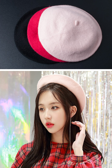 HAT(6082) 꼭지 베레모