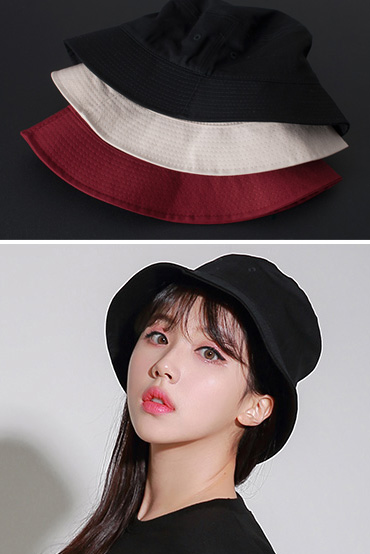 HAT(7827) 컬러 버킷햇