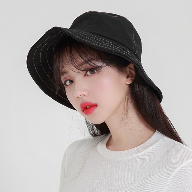 HAT(8236) 스티치 버킷햇