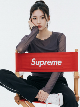 TOP(101285) 이너 망사 스판티셔츠