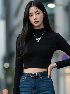 TOP(6051) 오프크롭티