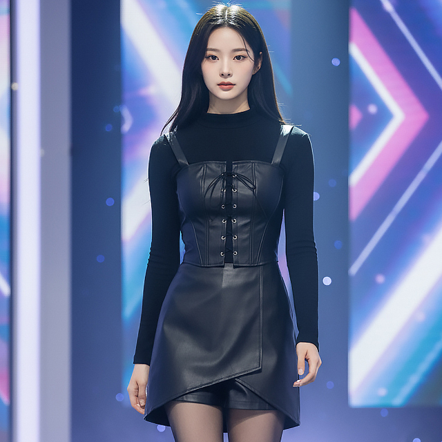 TOP(101304) 가죽 뷔스티에탑