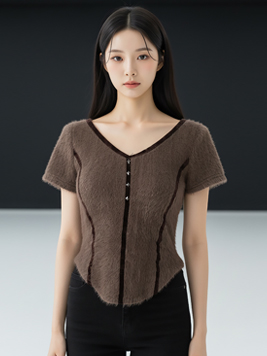 TOP(101321) 찡라인 반팔티