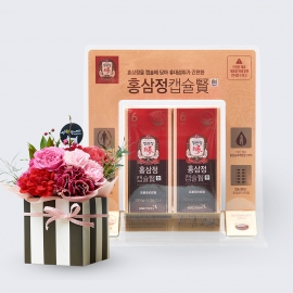 행복한마음레드+정관장 홍삼정100캡슐