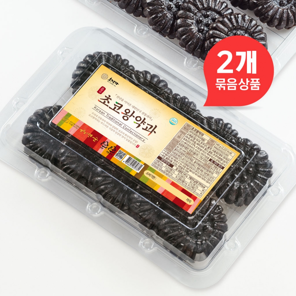 호정가 초코왕약과 (10개입, 540g) * 2개묶음 (총 1.08kg)