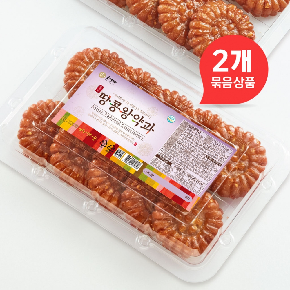 호정가 땅콩왕약과 (10개입, 540g) * 2개묶음 (총 1.08kg)