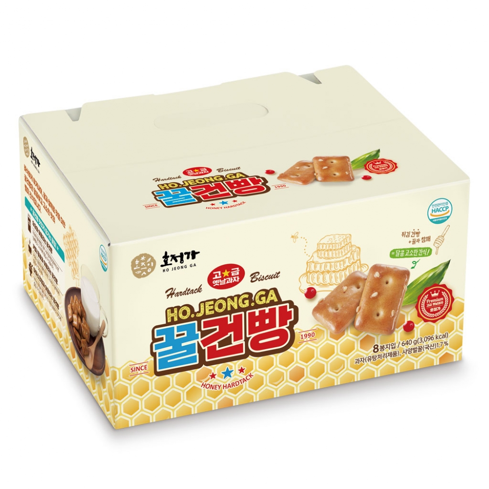 호정가 꿀건빵세트 (8봉지입) 640g