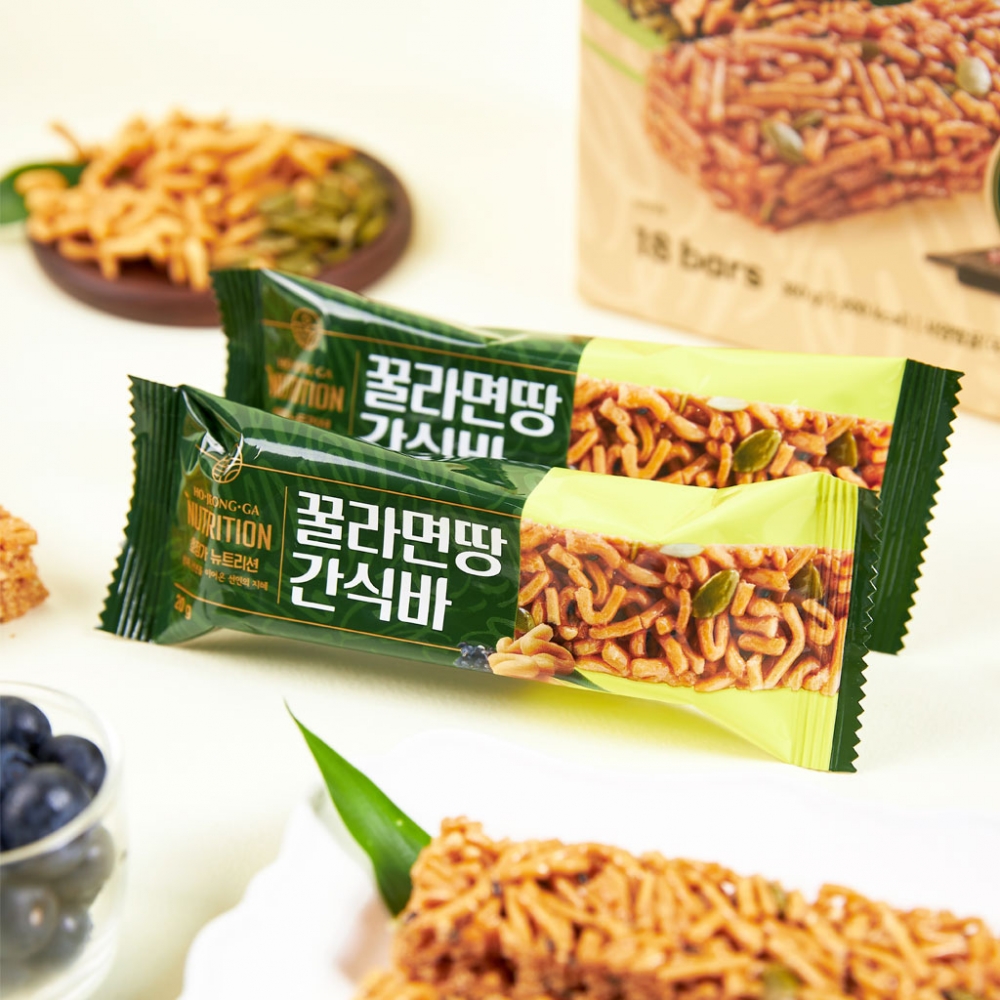 호정가 꿀라면땅간식바 (18개입)