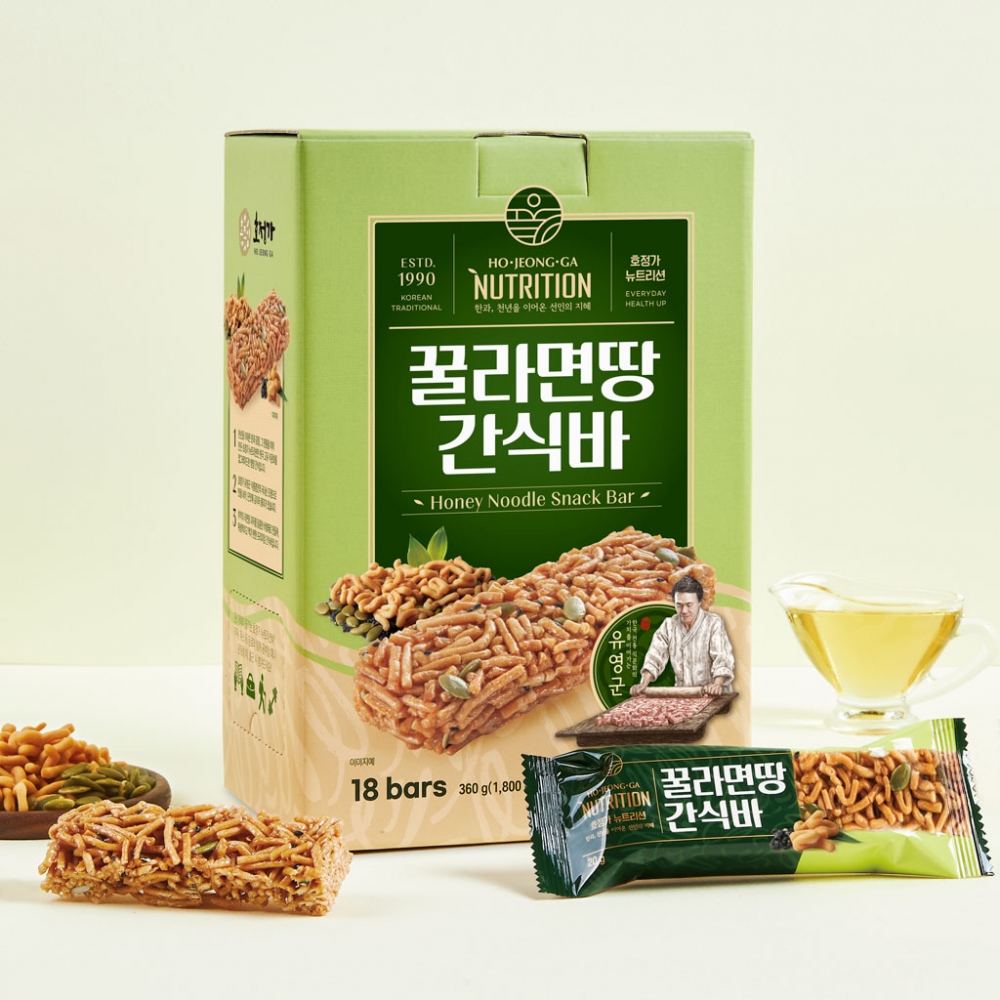 호정가 꿀라면땅간식바 (18개입)