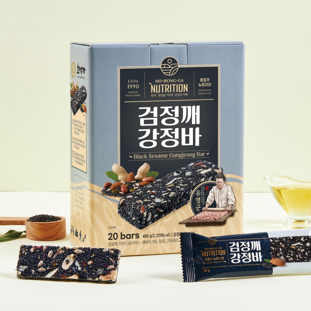 호정가 검정깨강정바 (20개입)