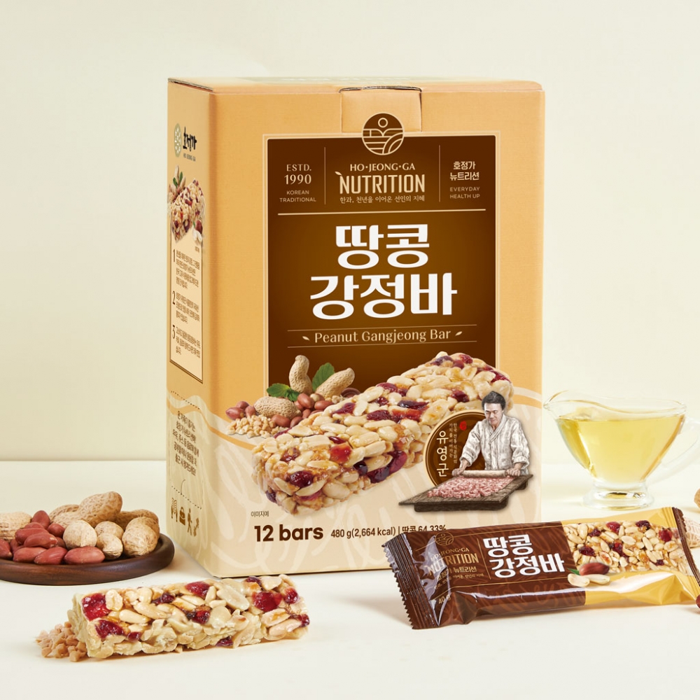 호정가 땅콩강정바 (12개입)