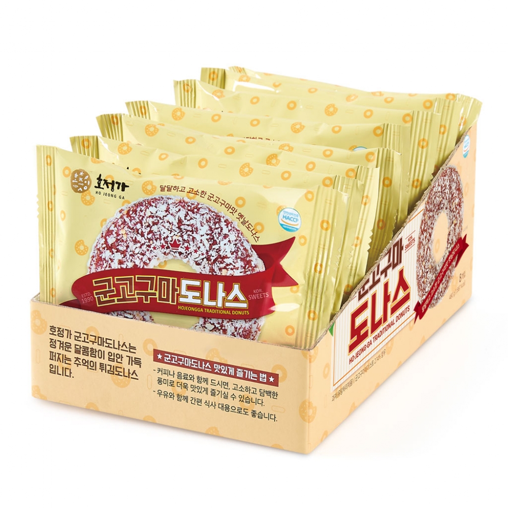 호정가 군고구마도나스 (8개입) 480g