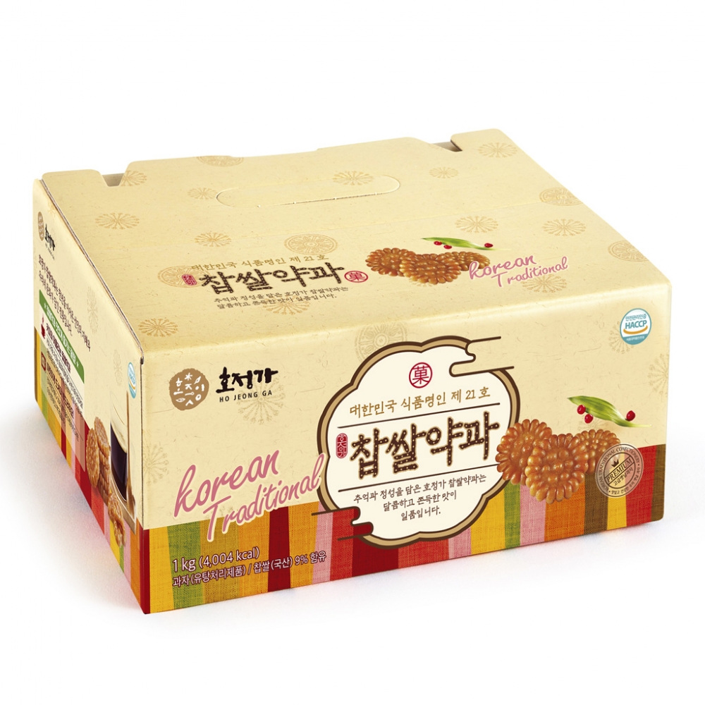 호정가 찹쌀약과세트 1KG