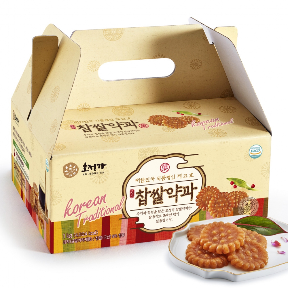 호정가 찹쌀약과세트 1KG