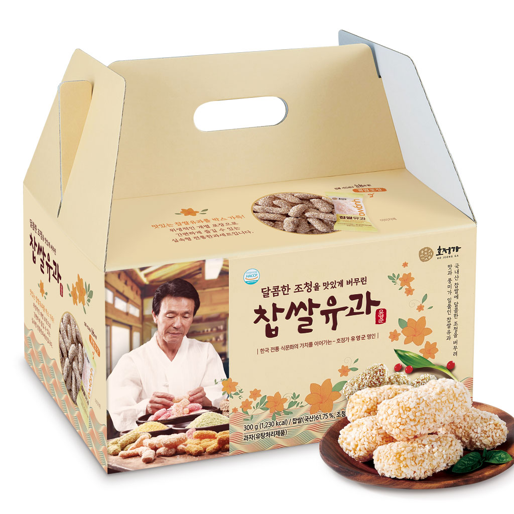 호정가 찹쌀유과세트 300g