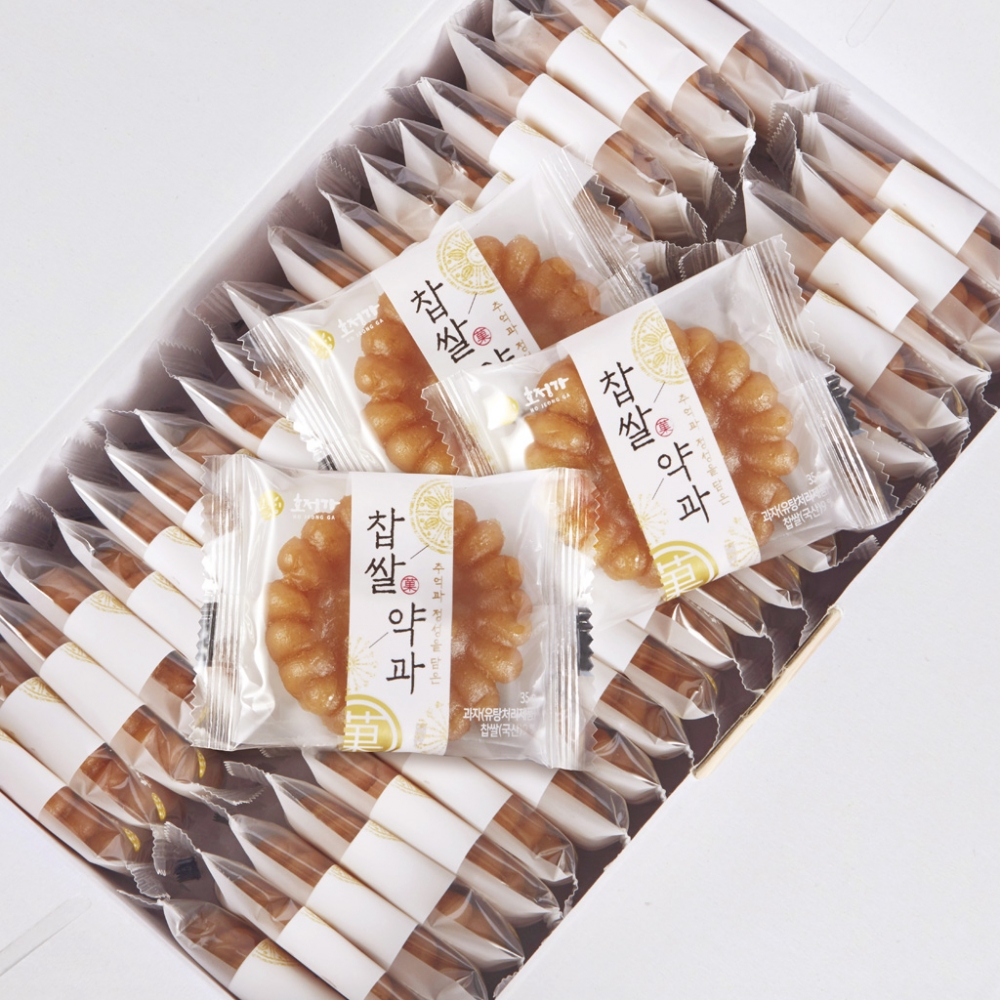 호정가 찹쌀약과세트 1.4KG (약40개입)