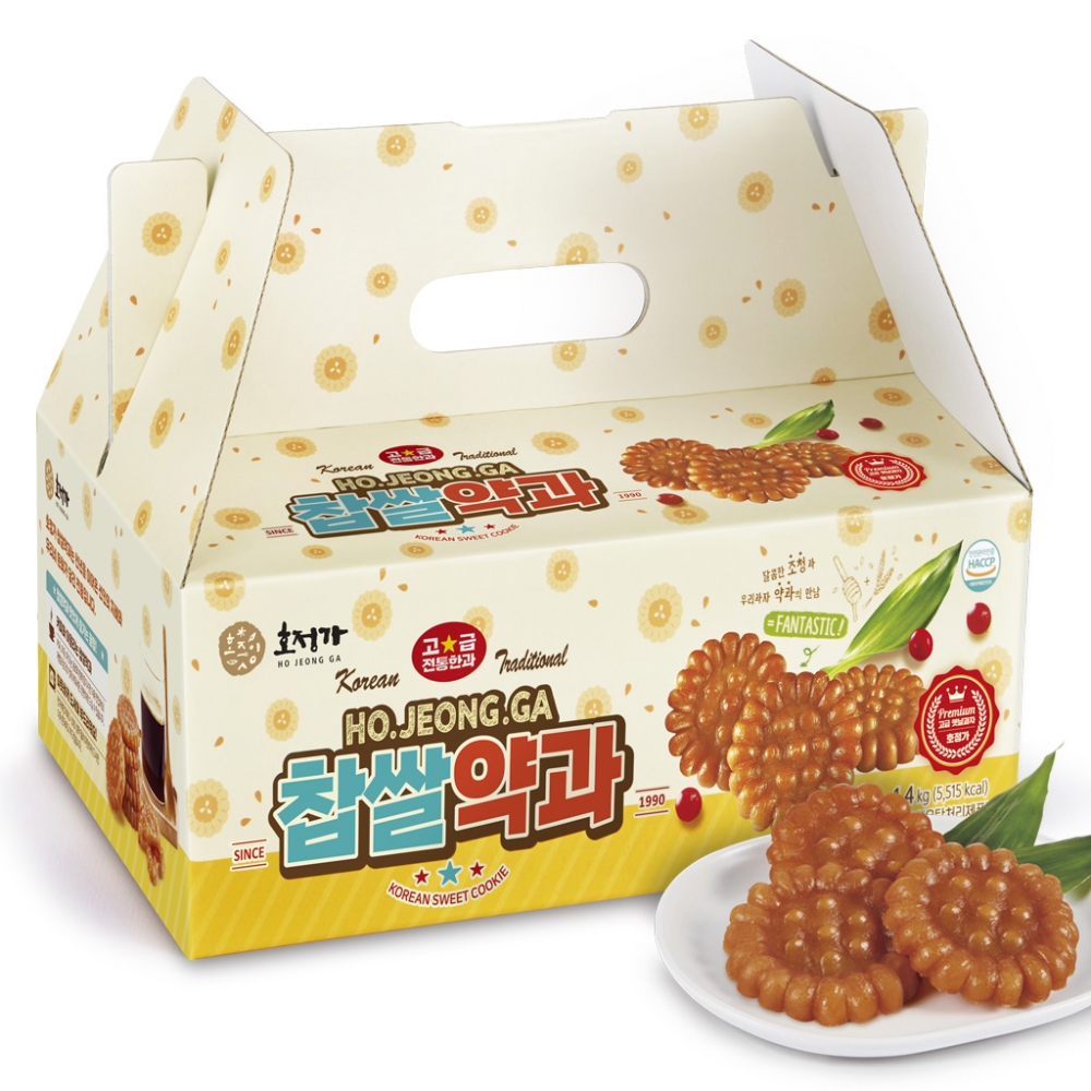 호정가 찹쌀약과세트 1.4KG (약40개입)