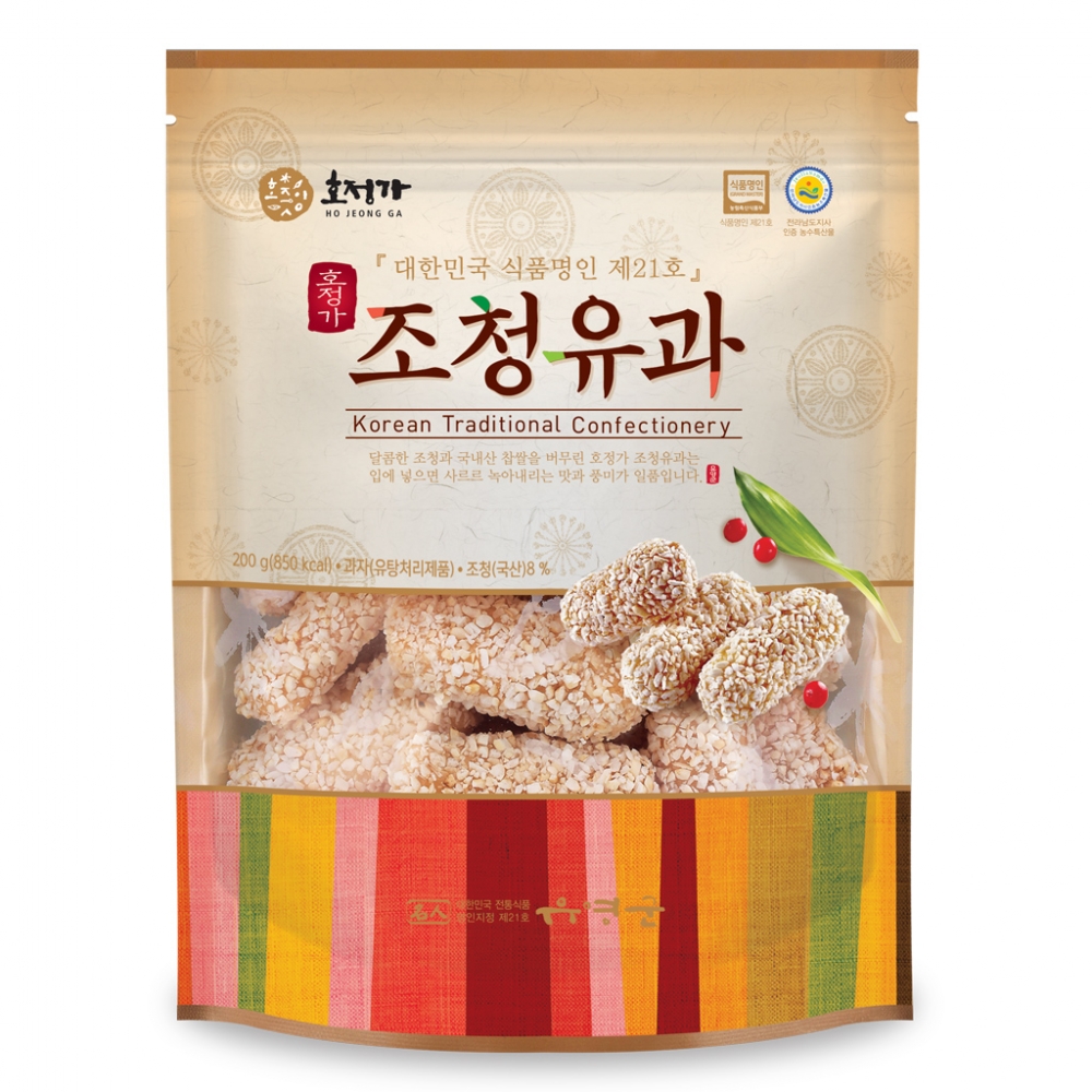 호정가 조청유과 200g * 3개묶음 (총 600g)