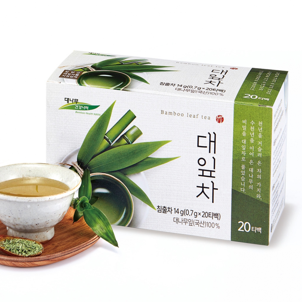 Bamboo Leaf Tea (20 Teabags)