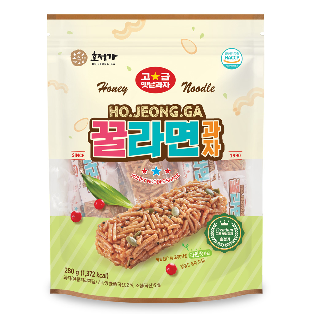 호정가 꿀라면과자 (봉지) 280g