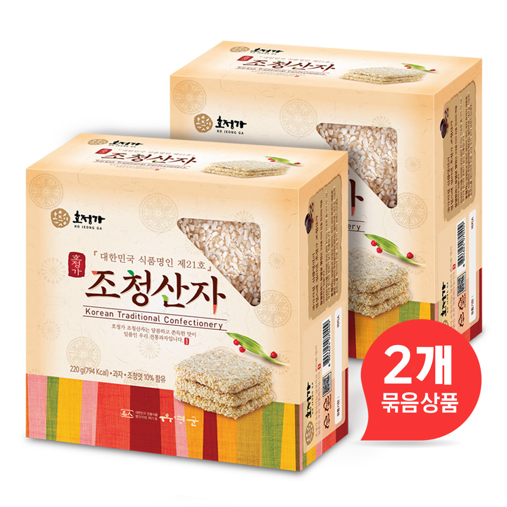 호정가 조청산자 220g * 2개묶음 (총 440g)