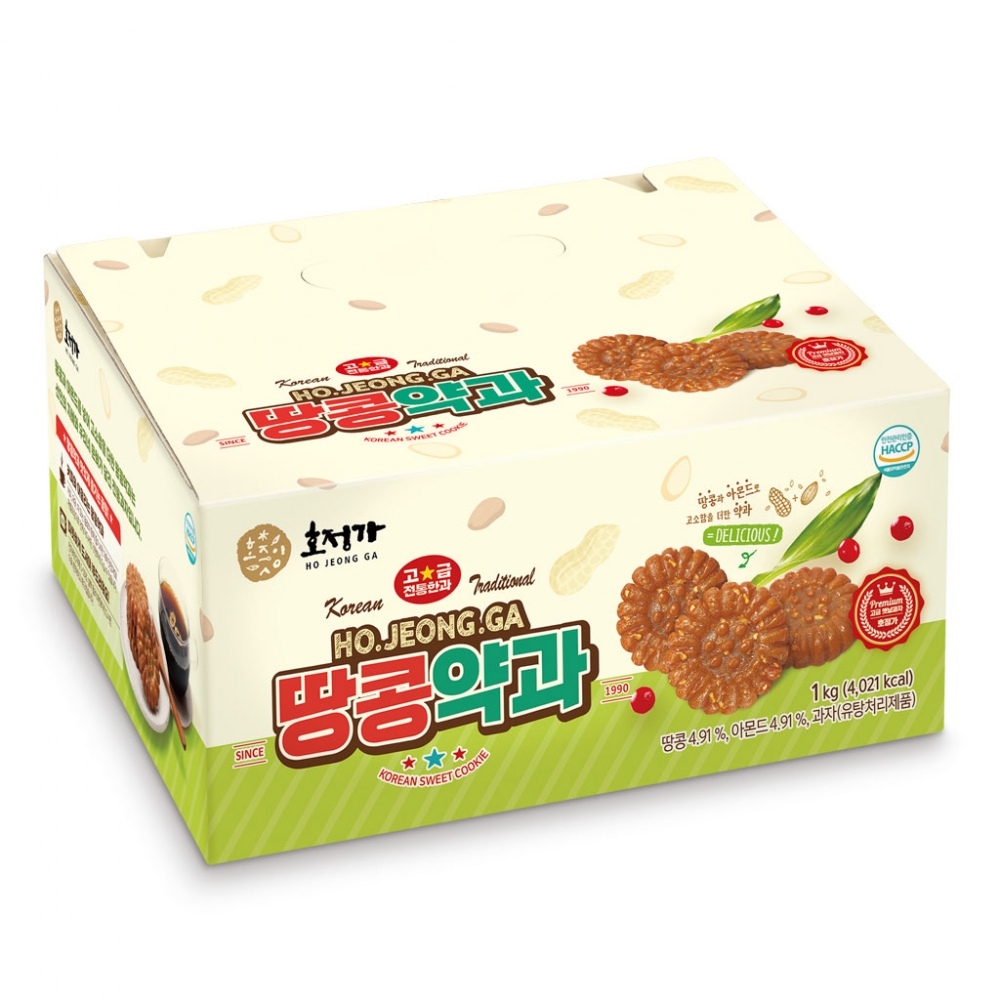 호정가 땅콩약과세트 1KG