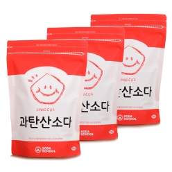 산소계표백제 과탄산소다 1kg 3개