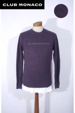 CLUB MONACO 클럽모나코 Violet(자주색) 슬림니트(95) - o505