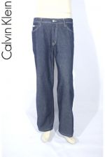 <이태리판>Calvin Klein CK 켈빈클라인 와이드 스트레이트 진청(34) - c296