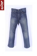 LEVI'S 리바이스 521 와이드 레그 워싱진(34, 174cm 이하) - c328